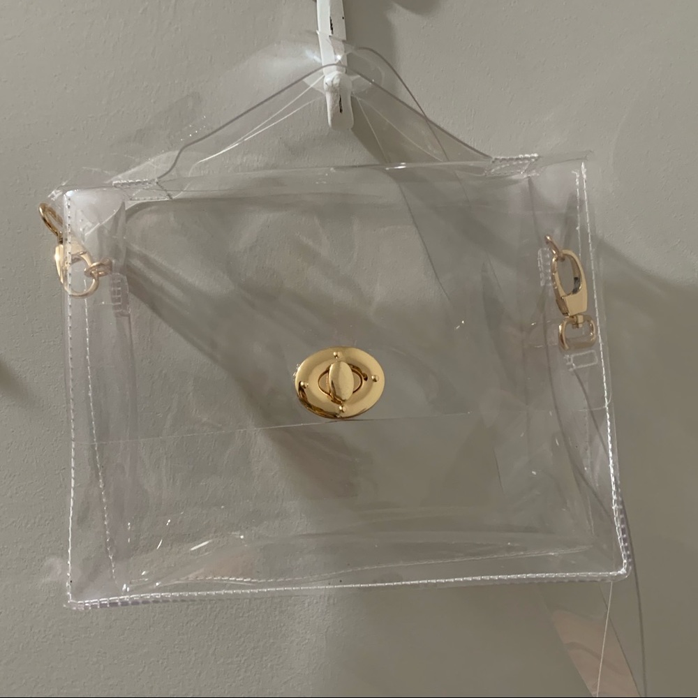 CLEAR CROSSBODY PURSE | Game day/ Stadium SAFE